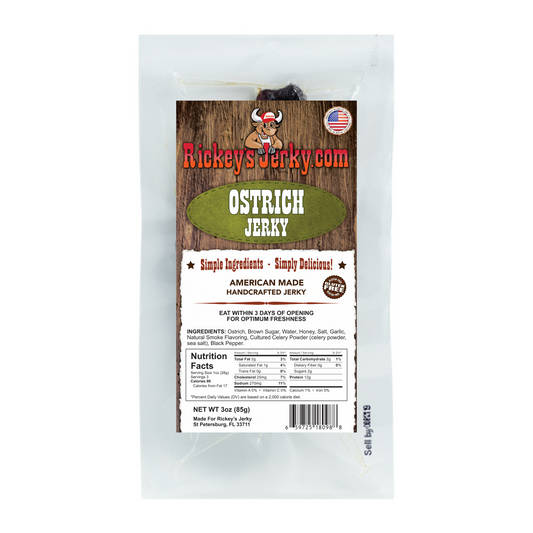 Rickey's Jerky Game: Ostrich