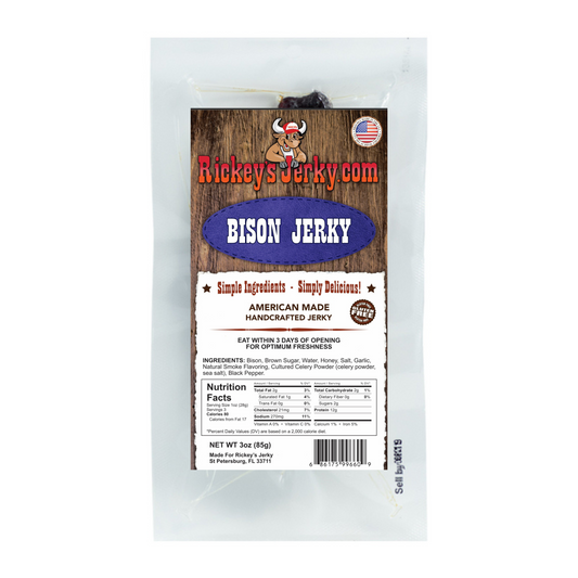 Rickey's Jerky Game: Bison - Case